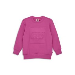 Bluza Bawełniana Dziewczęca LEGO Sky100 Różowa. Czarne bluzy dla dziewczynek LEGO, bez wzorów, z bawełny, bez ramiączek, bez kaptura. Za 179.99 zł.