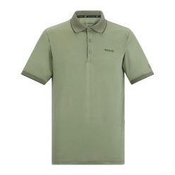 Koszulka polo z dżerseju Regatta Remex II. Zielone koszulki polo męskie Regatta, m, bez wzorów, z dżerseju, bez ramiączek. Za 166.50 zł.