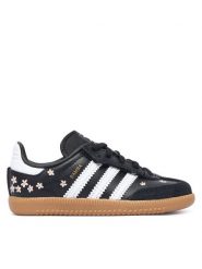 Adidas Sneakersy Samba Og Comfort Closure Elastic Lace KI5667 Czarny. Czarne buty sportowe dziewczęce Adidas, bez wzorów, ze skóry, bez zapięcia. Za 279.99 zł.