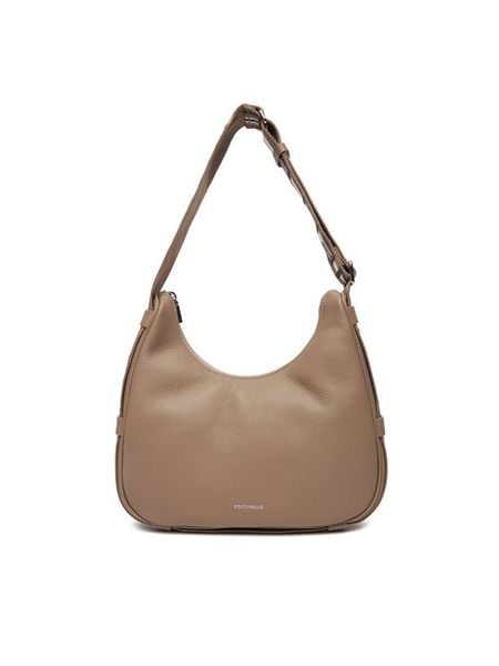 Coccinelle Torebka Coccinelle Raquel E1 SQ0 13 02 01 Beżowy. Brązowe torebki do ręki damskie Coccinelle, bez wzorów, ze skóry, bez dodatków. Za 979.00 zł.