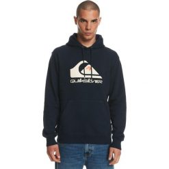 Bluza z kapturem dla Mężczyzn BIG LOGO. Brązowe bluzy męskie Quiksilver, m, bez wzorów, z bawełny, z kapturem. Za 319.99 zł.