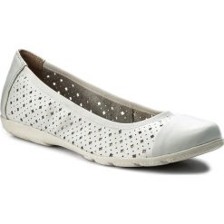 Baleriny CAPRICE - 9-22151-20 White Nappa 102. Półbuty damskie marki Caprice. W wyprzedaży za 149.00 zł.