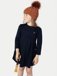 Mayoral Sukienka codzienna 4921 Granatowy Relaxed Fit. Niebieskie sukienki dla dziewczynek Mayoral, bez wzorów, z syntetyku, bez ramiączek. Za 89.99 zł.