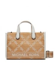 MICHAEL Michael Kors Torebka 30S4S3GM5U Beżowy. Brązowe torebki do ręki damskie MICHAEL Michael Kors, bez wzorów, ze skóry, bez dodatków. Za 829.99 zł.