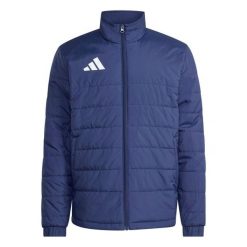 Kurtka męska adidas Entrada. Niebieskie kurtki męskie Adidas, m, bez wzorów, z syntetyku, do biegania. Za 239.99 zł.