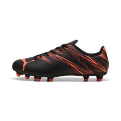 Buty piłkarskie Puma Attacanto FG/AG. Czarne buty sportowe męskie Puma, z materiału, bez zapięcia, do piłki nożnej. Za 153.99 zł.
