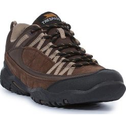 Skórzane buty turystyczne "Taiga" w kolorze brązowym. Brązowe trekkingi męskie Trespass Men. W wyprzedaży za 175.95 zł.