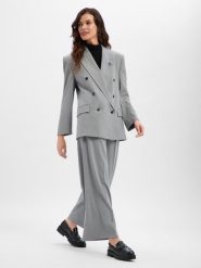 HUGO Marynarka damska - Antegi Kobiety szary jednolity, 38. Szare żakiety damskie Hugo, bez wzorów, z wiskozy, biznesowe. Za 1,599.95 zł.