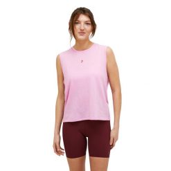Koszulka Peak Performance damska Explore Graphic Sleeveless różowa - M. Czerwone koszulki sportowe damskie Peak Performance, l, bez wzorów, bez kołnierzyka, bez ramiączek. W wyprzedaży za 179.00 zł.