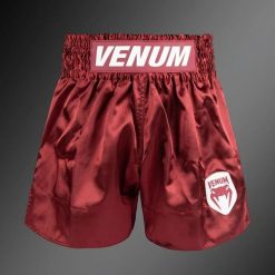 Venum Spodenki Muay Thai Classic Evo Bordowe L. Czerwone szorty męskie VENUM, l, bez wzorów, z materiału, eleganckie. Za 248.95 zł.