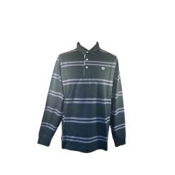 Koszulka polo z długim rękawem Serge Blanco. Czarne koszulki polo męskie SERGE BLANCO, l, bez wzorów, z dżerseju, bez kołnierzyka, bez ramiączek. Za 348.50 zł.
