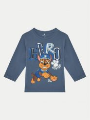 NAME IT Bluzka 13238576 Niebieski Regular Fit. Niebieskie t-shirty dla chłopców Name it, bez wzorów, z bawełny, bez ramiączek. Za 49.99 zł.