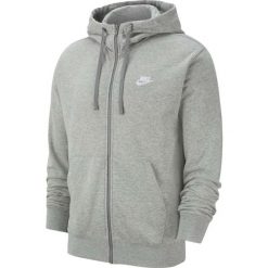Bluza sportowa męska Nike Sportswear Club. Szare bluzy sportowe męskie Nike, m, bez wzorów, z kapturem, trekkingowe. Za 279.99 zł.