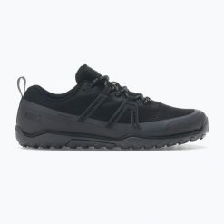 Buty barefoot męskie Xero Shoes Scrambler Trail Low WP. Czarne trekkingi męskie XERO SHOES, trekkingowe. Za 409.99 zł.