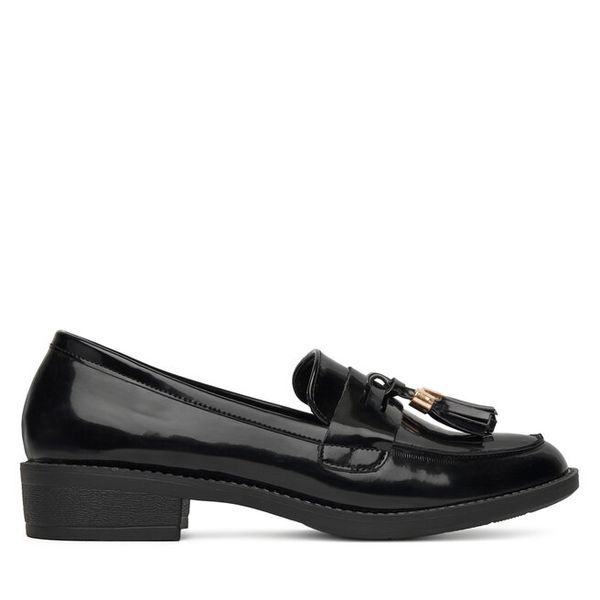 Loafersy DeeZee. Czarne mokasyny damskie DeeZee. Za 139.99 zł.