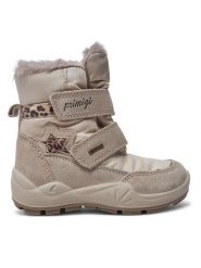 Primigi Śniegowce 6878544 M GORE-TEX Beżowy. Brązowe buty zimowe dziewczęce Primigi, z gore-texu, bez zapięcia. Za 479.99 zł.