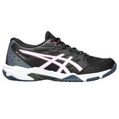 Buty halowe damskie Asics Gel-Rocket 11. Białe obuwie sportowe damskie Asics, bez wzorów, do siatkówki. W wyprzedaży za 295.90 zł.