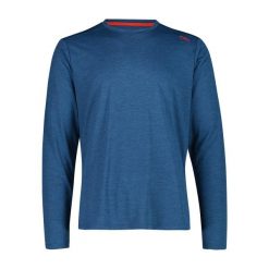 Koszulka męska turystyczna CMP 35N5647. Niebieskie koszulki sportowe męskie CMP, l, bez wzorów, z dżerseju, bez kołnierzyka, bez ramiączek, trekkingowe. Za 163.50 zł.