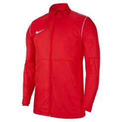 Kurtka uniwersalna chłopięca Nike JR Park 20 Repel. Czerwone bluzy dla chłopców Nike, bez wzorów, z syntetyku, casualowe, bez kaptura. Za 148.75 zł.