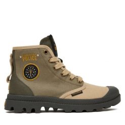 Trapery Palladium. Zielone śniegowce i trapery damskie Palladium. Za 449.99 zł.