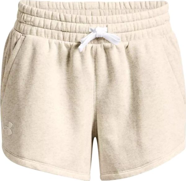 Under Armour Spodenki Rival Fleece Short 1369858 783 Beżowe r. S. Brązowe szorty sportowe damskie Under Armour, s, bez wzorów, sportowe. Za 122.32 zł.