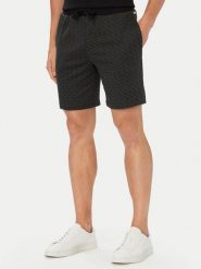 BOSS Szorty sportowe Relax 50535739 Czarny Regular Fit. Czarne krótkie spodenki sportowe męskie Boss, l, bez wzorów, z bawełny. Za 259.99 zł.