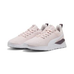 Buty sportowe Anzarun Lite PUMA Jasmine Flower White Plum Jam Pink Purple. Białe obuwie sportowe damskie Puma, bez wzorów, trekkingowe. W wyprzedaży za 174.00 zł.