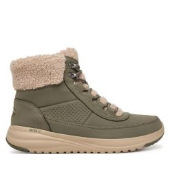 Trapery Skechers. Zielone śniegowce i trapery damskie Skechers. Za 429.99 zł.