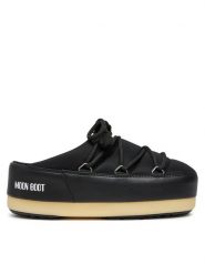 Moon Boot Klapki Evx 80D1470030 Czarny. Czarne klapki damskie Moon Boot, bez wzorów, ze skóry, bez obcasa. Za 359.99 zł.