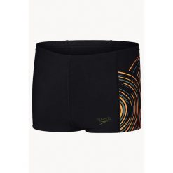 Dziecięce kąpielówki Speedo Eco Plastisol Placement. Czarne kąpielówki dla chłopców Speedo, bez wzorów, z materiału. Za 155.50 zł.