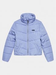 Vans Kurtka puchowa Gr Foundry Puffer Girls Mte VN0A53PL Fioletowy Regular Fit. Fioletowe kurtki i płaszcze dla dziewczynek Vans, bez wzorów, z puchu, bez kaptura. Za 399.99 zł.