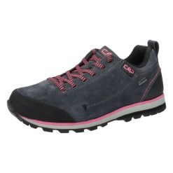 Buty trekkingowe damskie CMP Elettra Low Wp. Czarne obuwie sportowe damskie CMP, bez wzorów, z materiału, trekkingowe. Za 482.00 zł.