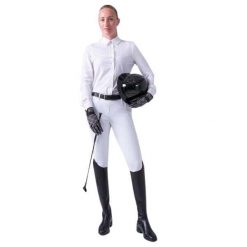 Damskie legginsy zawodnicze z pełną przyczepnością PS of Sweden Katja. Białe legginsy damskie PS OF SWEDEN, bez wzorów. Za 655.00 zł.