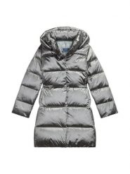 Polo Ralph Lauren Kurtka puchowa 313979198001 Szary Regular Fit. Szare kurtki i płaszcze dla dziewczynek Polo Ralph Lauren, bez wzorów, z puchu, bez kaptura. Za 1,299.00 zł.