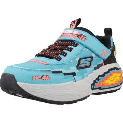 Buty SKECHERS MEGA-CRAFT 4K Niebieski. Niebieskie trekkingi męskie Skechers, trekkingowe. Za 290.00 zł.