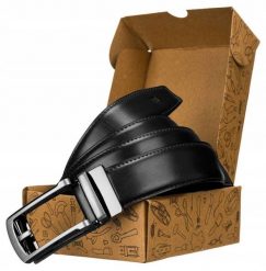 Pasek męski Peterson [DH] PTN AB35 czarny. Czarne paski damskie Peterson, bez wzorów, z jeansu. Za 77.98 zł.