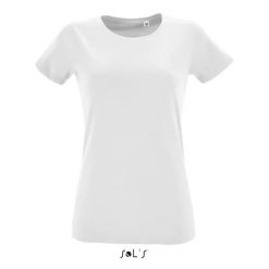 Koszulka damska Sol's Regent Fit. Białe t-shirty damskie SOL'S, s, bez wzorów, z bawełny, klasyczne, bez kołnierzyka. Za 68.00 zł.