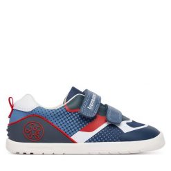 Sneakersy Biomecanics. Niebieskie trampki i tenisówki chłopięce Biomecanics, bez wzorów, bez zapięcia. Za 279.99 zł.