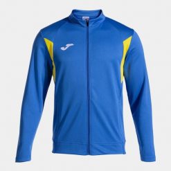 Kurtka z dresu Joma Winner III. Czarne kurtki męskie Joma, m, bez wzorów, z dresówki, sportowe, bez kaptura. Za 288.00 zł.