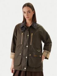 Barbour Kurtka przejściowa Argill Wax LWX1532BR51 Brązowy Regular Fit. Brązowe kurtki damskie Barbour, bez wzorów, z bawełny, bez kaptura. Za 2,109.00 zł.