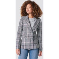 NA-KD Classic Marynarka w kratkę - Grey. Żakiety damskie marki NA-KD Classic. Za 202.95 zł.