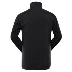 Kurtka męska sportowa wiatrówka Alpine Pro Spin 2. Czarne kurtki męskie Alpine Pro, m, bez wzorów, z softshellu, sportowe, bez kaptura. W wyprzedaży za 299.00 zł.