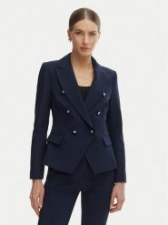 Rinascimento Marynarka CFC0127894003 Granatowy Slim Fit. Niebieskie żakiety damskie Rinascimento, s, bez wzorów, z syntetyku. Za 799.99 zł.