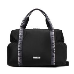 Torba EA7 Emporio Armani. Czarne plecaki damskie EA7 Emporio Armani, bez wzorów, sportowe. Za 539.99 zł.