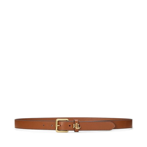Pasek Damski LAUREN RALPH LAUREN. Brązowe paski damskie Lauren Ralph Lauren, bez wzorów. Za 318.99 zł.