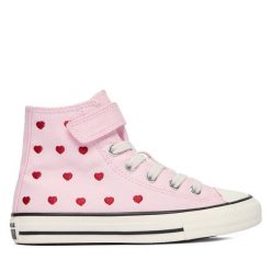 Trampki Converse. Czerwone trampki i tenisówki dziewczęce Converse, bez wzorów, bez zapięcia. Za 279.99 zł.