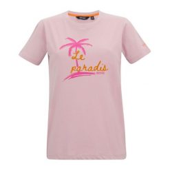 T-shirt Damski Palma Filandra VX. Czerwone t-shirty damskie Regatta, bez wzorów, casualowe, bez kołnierzyka. Za 67.99 zł.