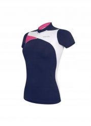 RH+ Trinity W jersey purple-white - ECD0308. Białe t-shirty damskie bez wzorów, z jersey, bez kołnierzyka. Za 217.80 zł.