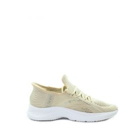 GOE Damskie sneakersy beżowe Slip-ins RR2N4089 BEIGE 38. Brązowe trampki i tenisówki damskie GOE, bez wzorów, bez zapięcia. Za 605.15 zł.