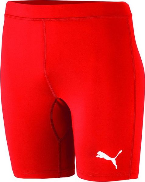 Puma Czerwony M. Czerwone szorty sportowe damskie Puma, m, bez wzorów, sportowe. Za 173.34 zł.